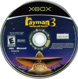 Rayman 3 - Hoodlum Havoc (USA) Game Disc